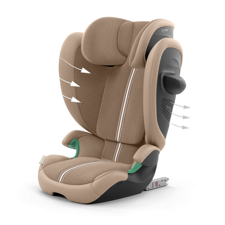 Cybex Solution G2 Folding High Back Booster - PLUS - Almond Beige