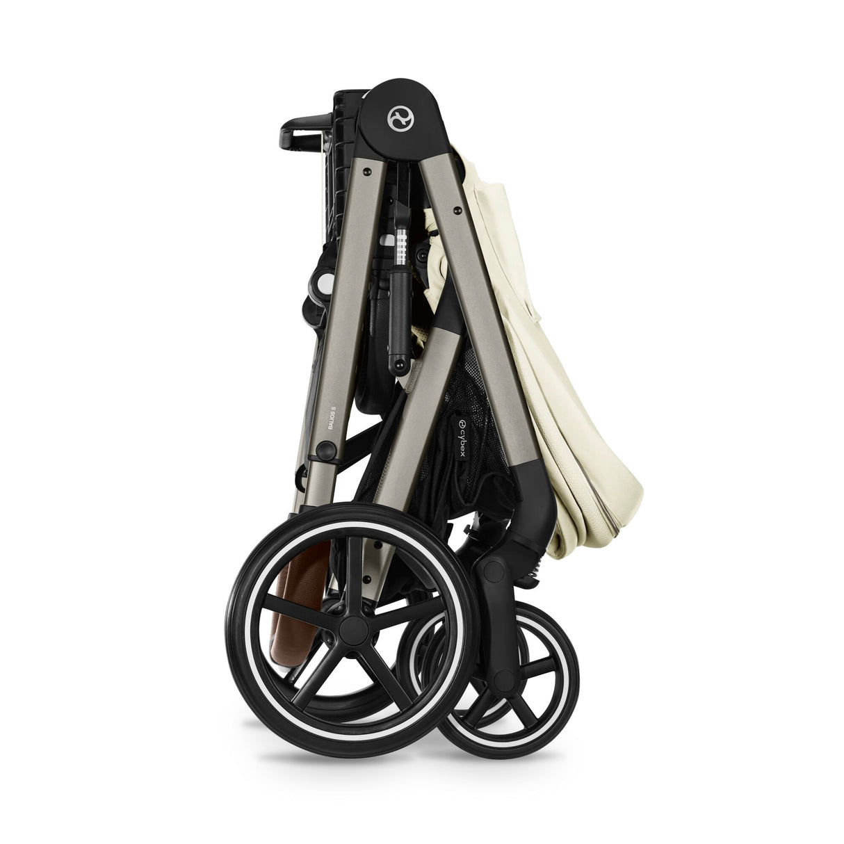 Cybex Balios S Lux Travel System with Cloud G & ISOFIX Base - Seashell Beige