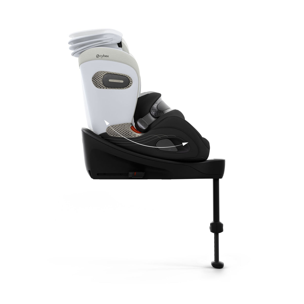 Cybex Anoris Si i-Size Airbag Car Seat with ISOFIX Base -  STYLE Misty Grey