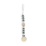 Chewies Silicone Leaf Teething Pacifier Clip - Sage
