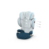 Cybex Solution S i-Size Child Car Seat - STYLE Opal Blue
