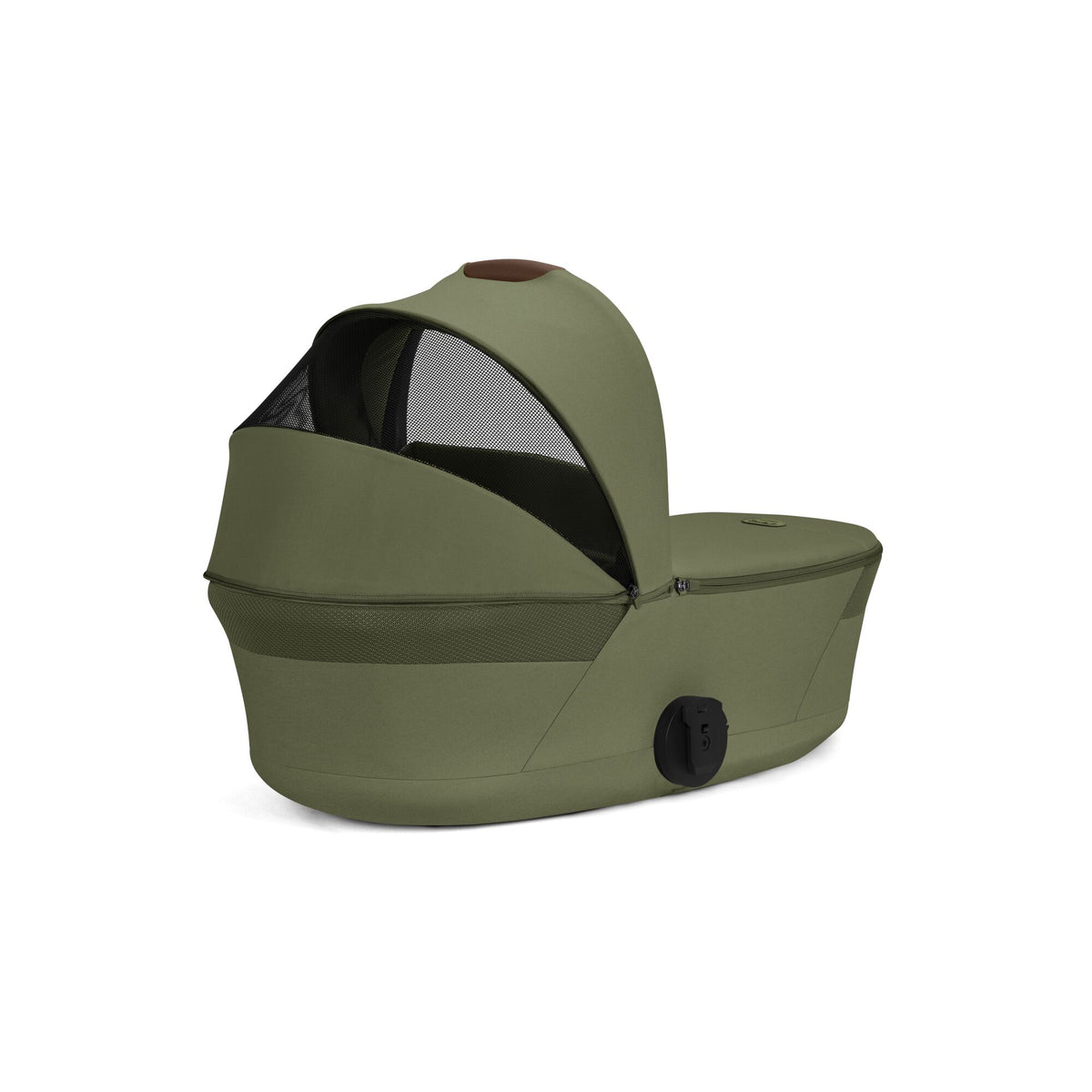 Cybex Balios 2026 Foldable Carrycot Accessory Bundle- Moss Green