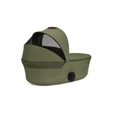 Cybex Balios 2026 Foldable Carrycot Accessory Bundle- Moss Green