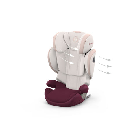 Cybex Solution S i-Size Child Car Seat - STYLE Quartz Pink