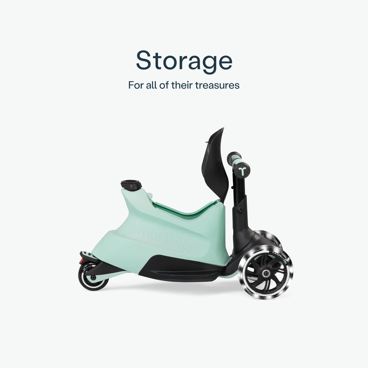 SmarTrike Xtend 4 in 1 Ride on Plus Scooter - Green