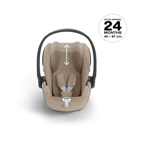 Cybex ePriam 2026 Ultimate Accessory Bundle with Cloud T & ISOFIX Base - Matt Black/Cozy Beige