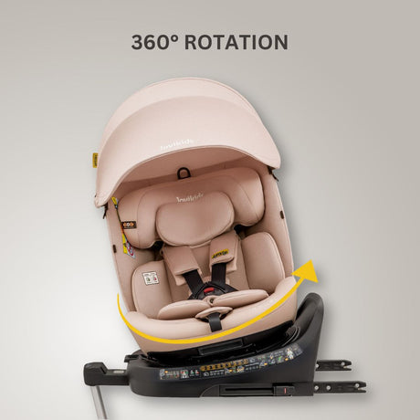 Jovikids Ranger 2 Rotating Car Seat - Rosewood