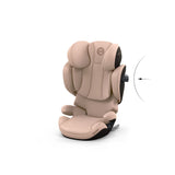 Cybex Solution S i-Size Child Car Seat - COMFORT Cozy Beige