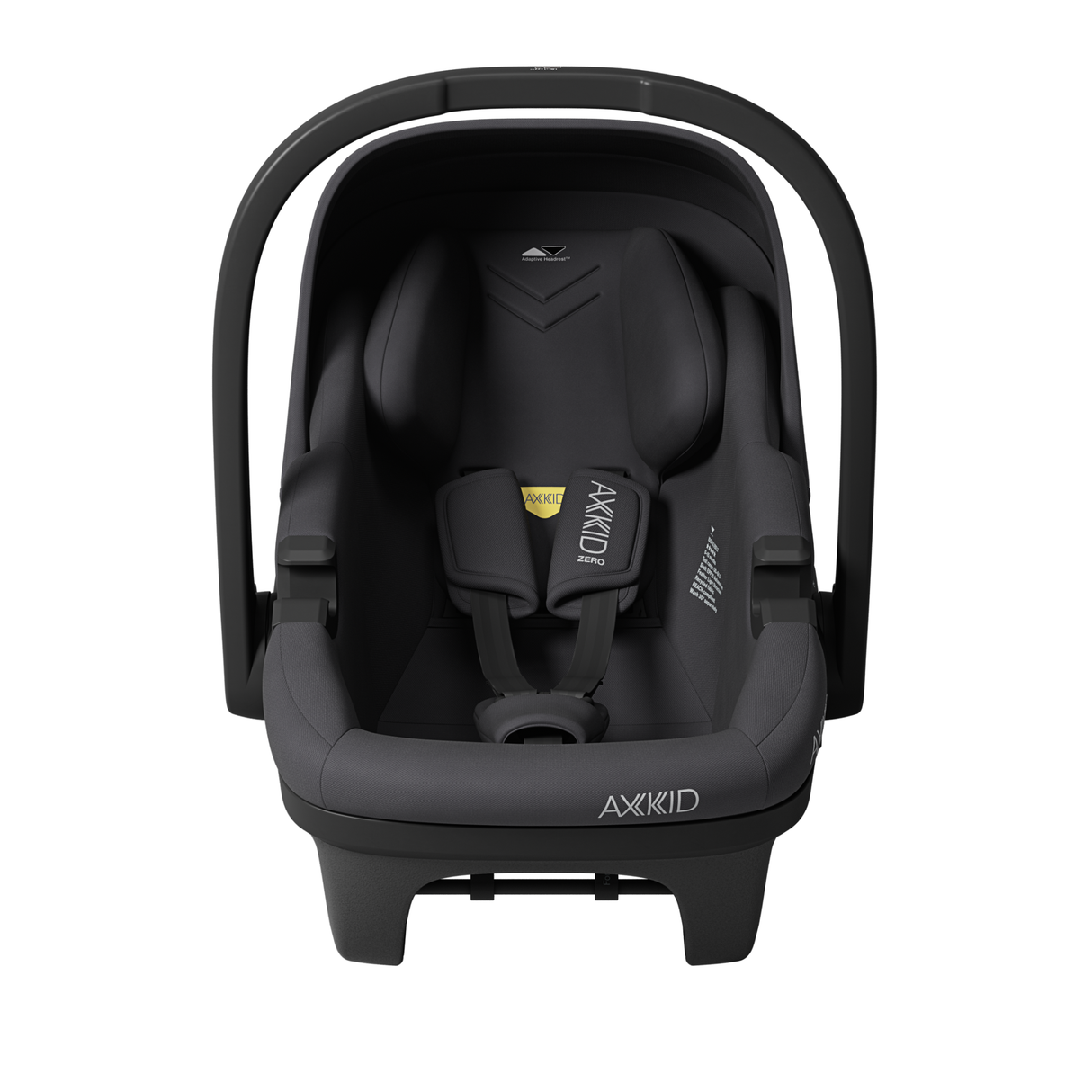 Axkid Zero Pro Infant Car Seat - Coastal Storm Black