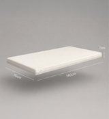 CuddleCo Lullaby Foam Cot Bed Mattress - 140 x 70cm