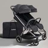 Jovikids Ayla Double Pushchair - Urban Black