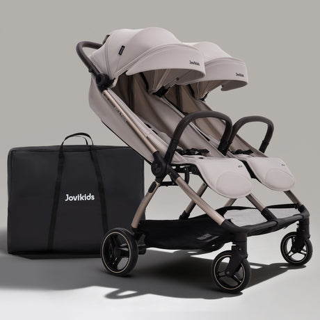 Jovikids Ayla Double Pushchair - Dawn Beige