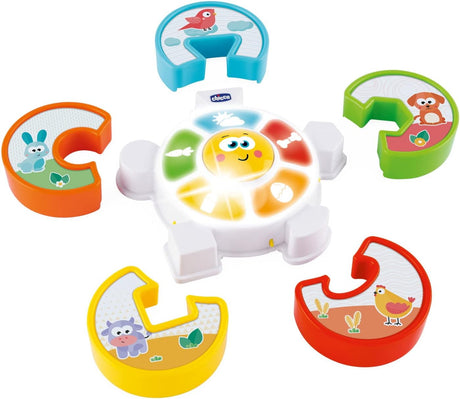 Chicco Baby Senses Guess The Animal Puzzle Musical Toy