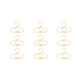CuddleCo Aria Hangers 9 Pack - Rattan
