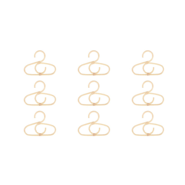 CuddleCo Aria Hangers 9 Pack - Rattan