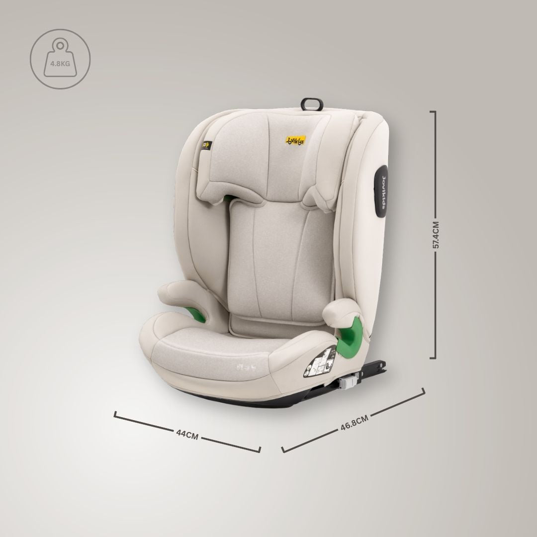 Jovikids Leon High Back Booster - Milkstone