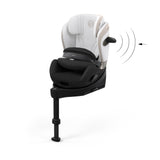 Cybex Anoris Si i-Size Airbag Car Seat with ISOFIX Base -  STYLE Off White
