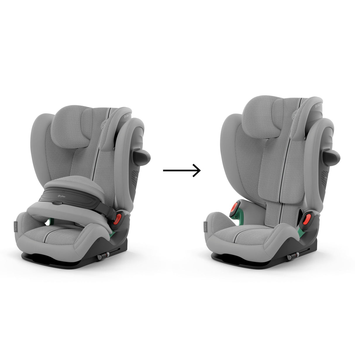 Cybex Pallas G2 i-Size Car Seat - PLUS - Stone Grey