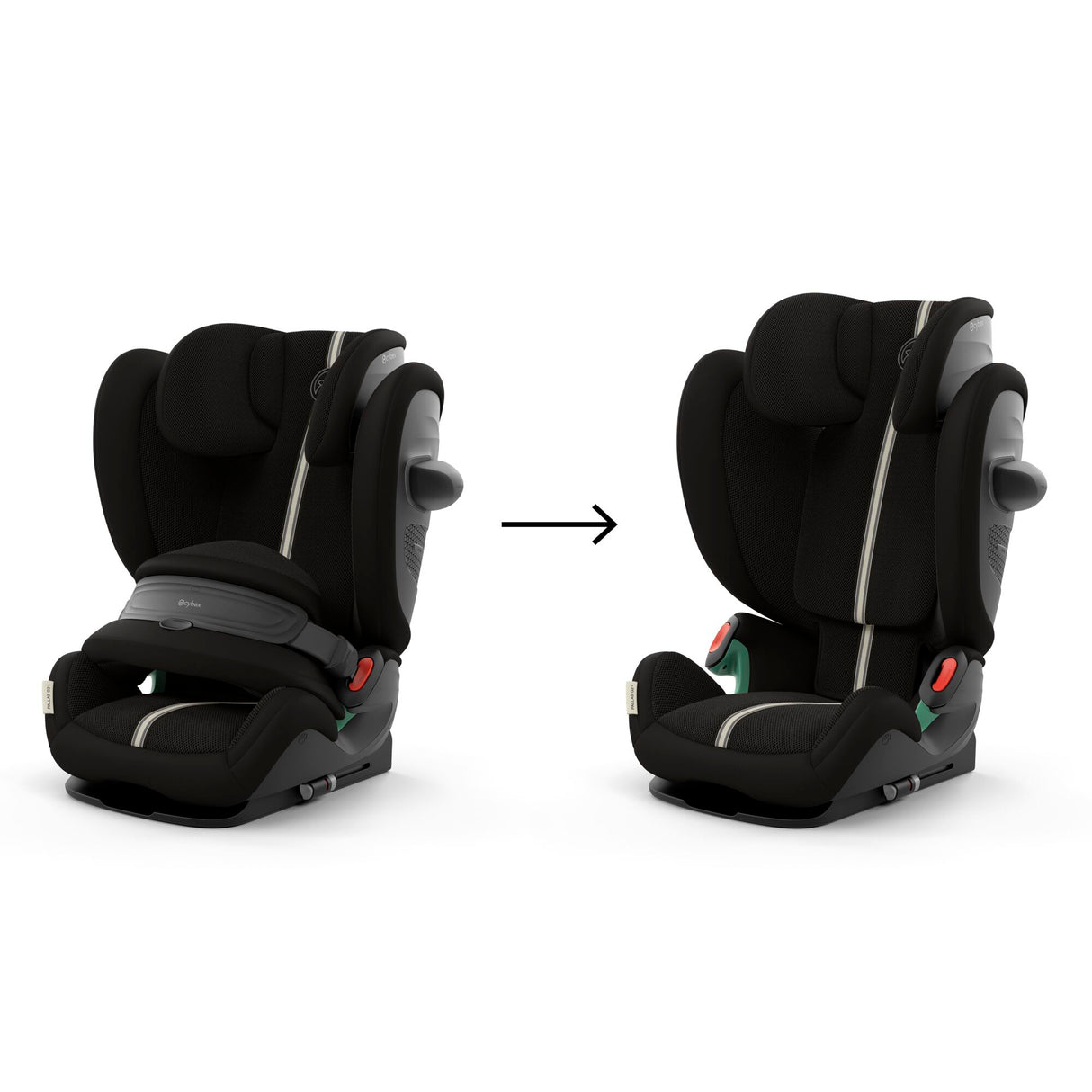 Cybex Pallas G2 i-Size Car Seat - PLUS - Moon Black