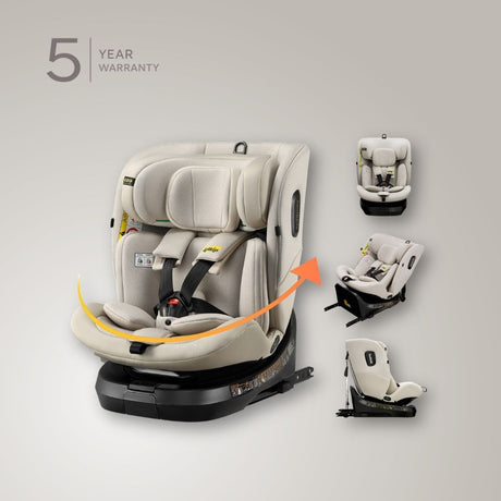 Jovikids Ranger TT Rotating Car Seat - Milkstone