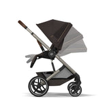 Cybex Balios 2026 with Foldable Carrycot Accessory Bundle - Chocolate Brown