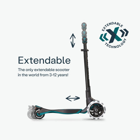 SmarTrike Xtend 4 in 1 Ride on Plus Scooter - Teal