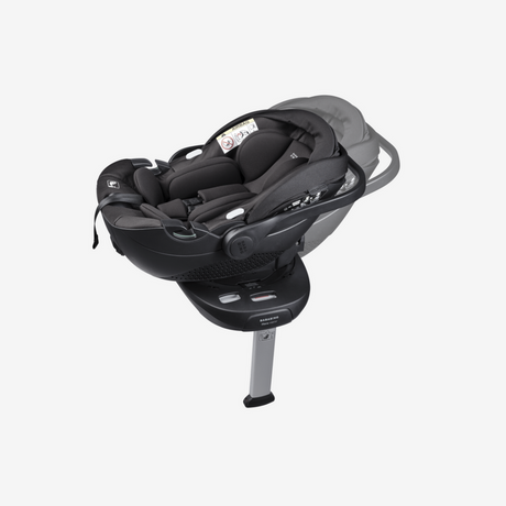 BabaBing 16 Piece Raffi Travel & Home Bundle with Spin Car Seat & ISOFIX Base - Mink