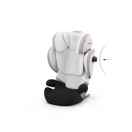 Cybex Solution S i-Size Child Car Seat - STYLE Off White