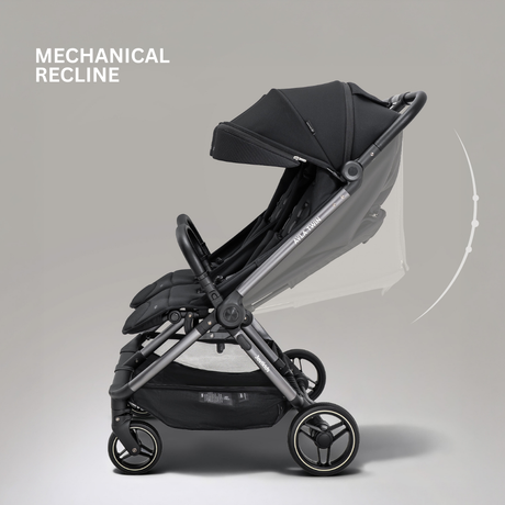 Jovikids Ayla Double Pushchair - Urban Black