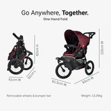 Out n About Nipper V6 Plus Single Pushchair - Summit Black