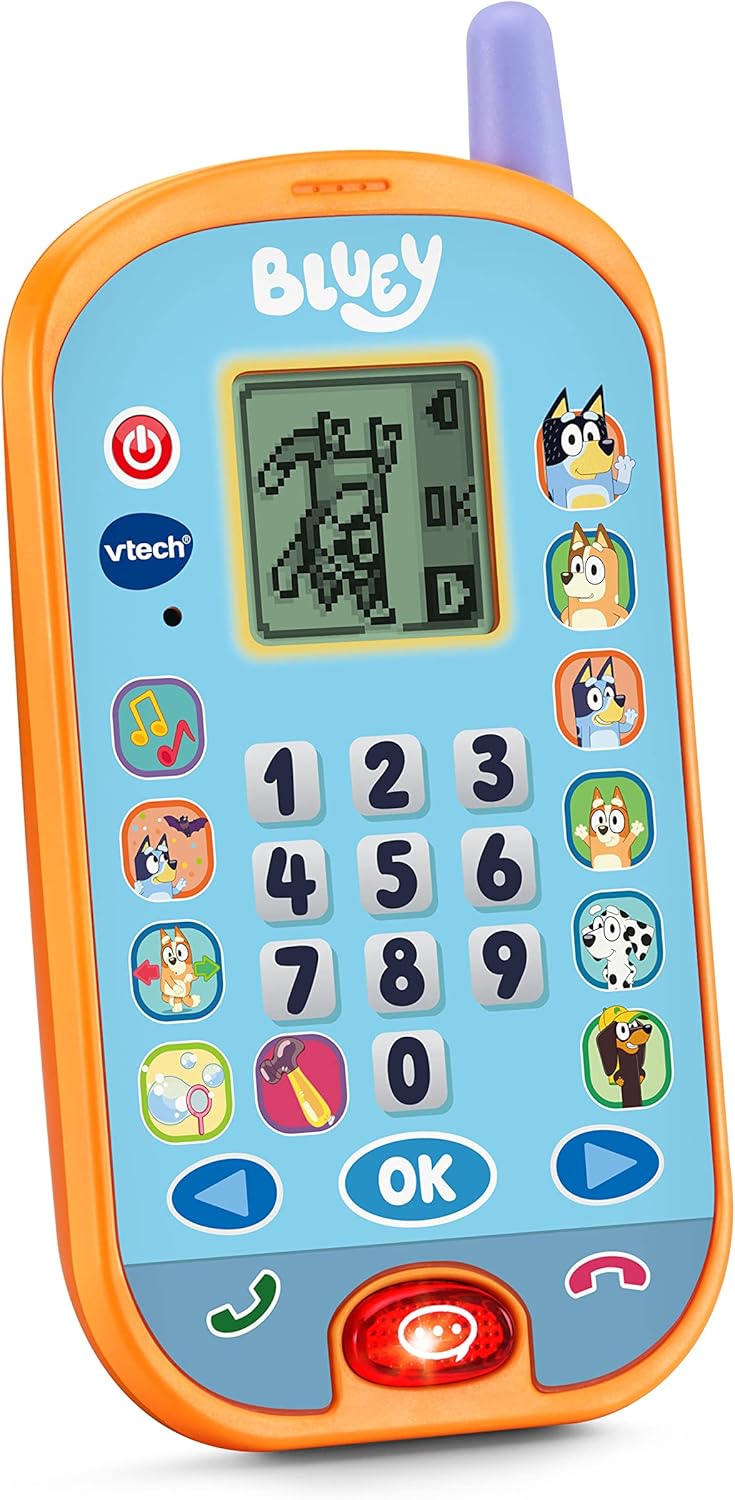 VTech Bluey Ring Ring Phone Interactive Toy