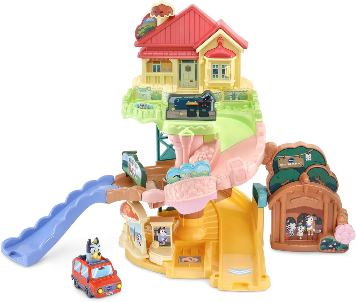 VTech Toot-Toot Drivers® Bluey Road Trip Play Set Toy