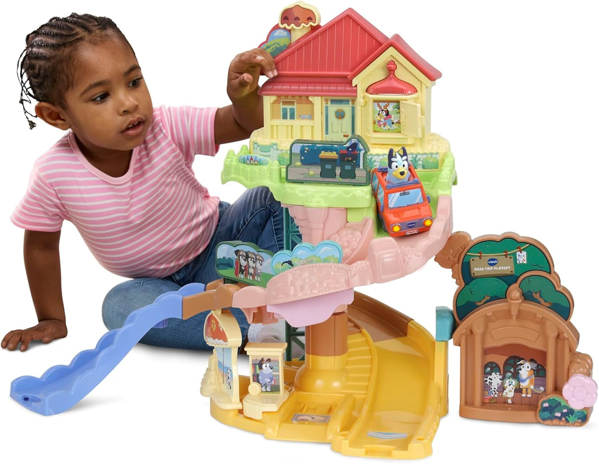 VTech Toot-Toot Drivers® Bluey Road Trip Play Set Toy