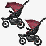 Out n About Nipper V6 Single Pushchair - Brambleberry Red