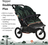 Out n About Nipper V6 Plus Double Pushchair - Sycamore Green