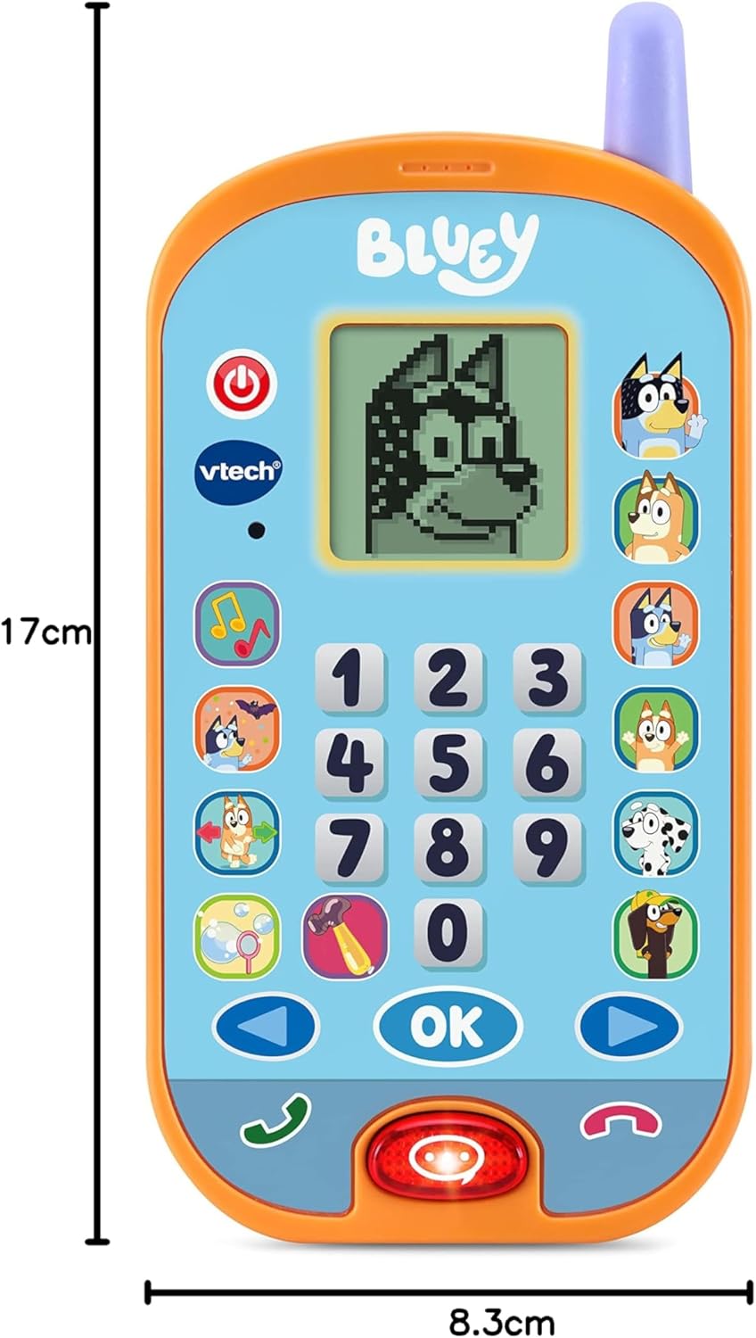 VTech Bluey Ring Ring Phone Interactive Toy