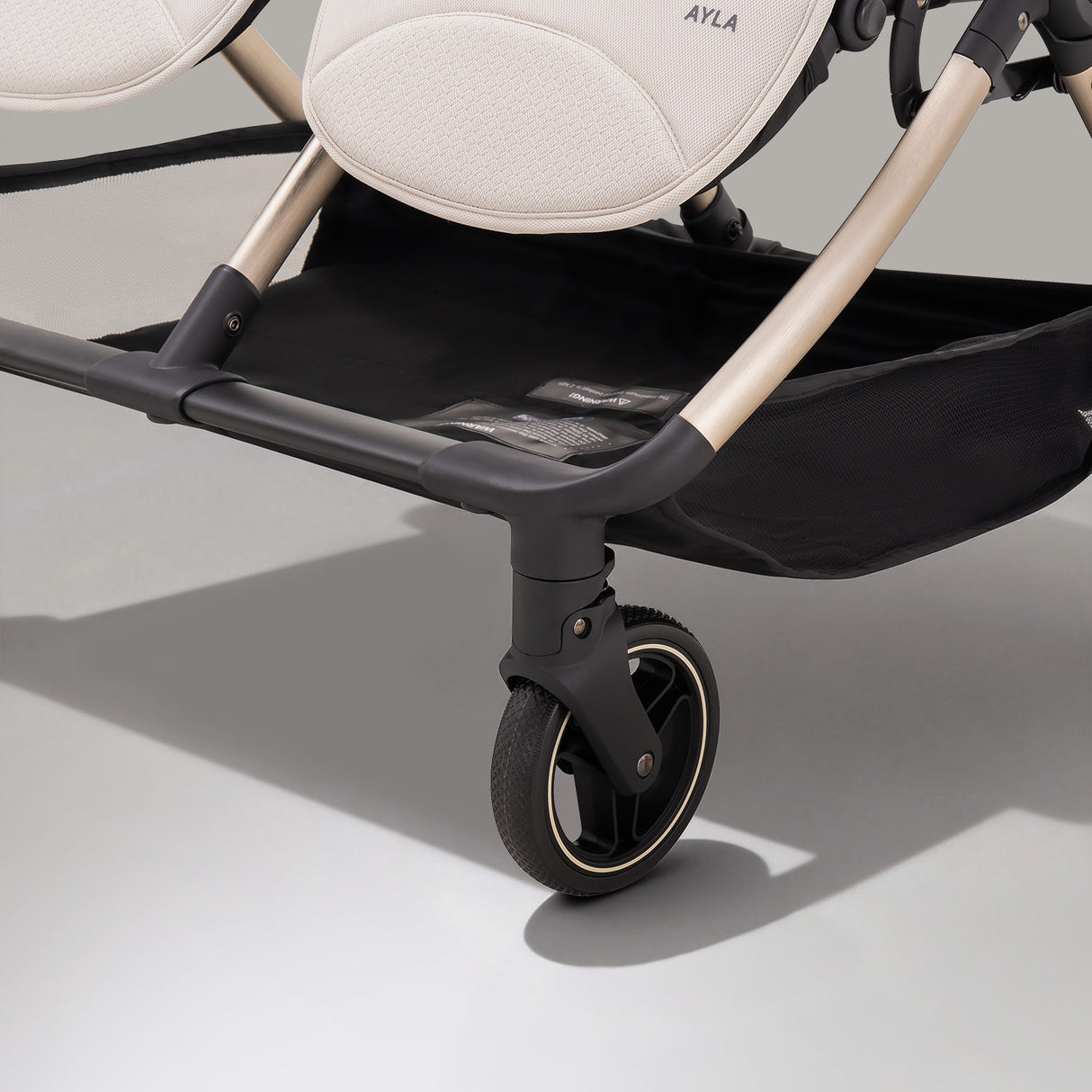 Jovikids Ayla Double Pushchair - Dawn Beige
