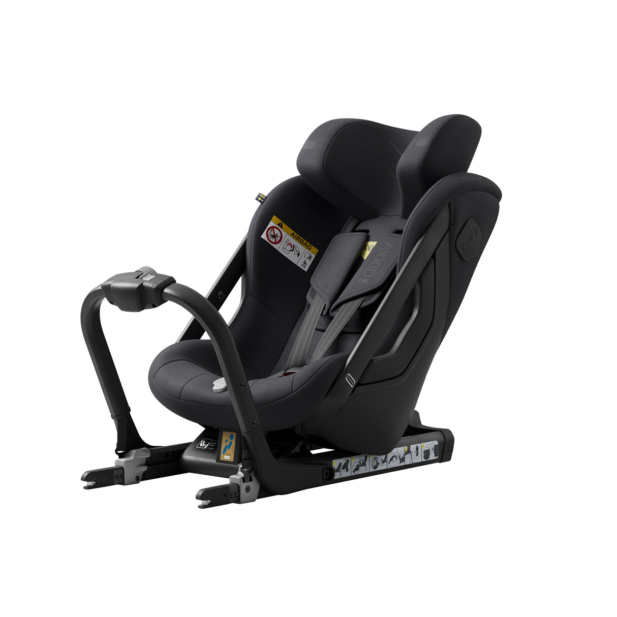 Axkid One 3 Car Seat - Coastal Storm Black