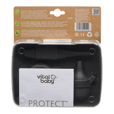 Vital Baby Healthcare Kit with Decongester, Room, Bath & Baby Thermometer