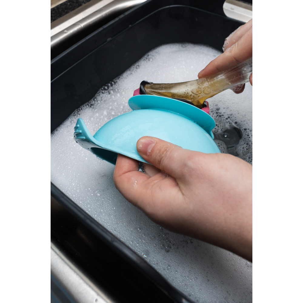 Callowesse Silicone Suction Bowl - Green