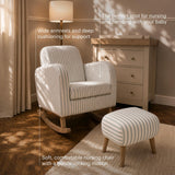CuddleCo Etta Nursing Chair - Sea Salt Stripe
