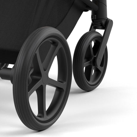 Cybex Priam Travel System with Accessories, Cloud T Car Seat & ISOFIX Base - Off White / Matt Black Frame