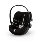 Cybex Cloud G3 Infant Car Seat | PLUS - Moon Black