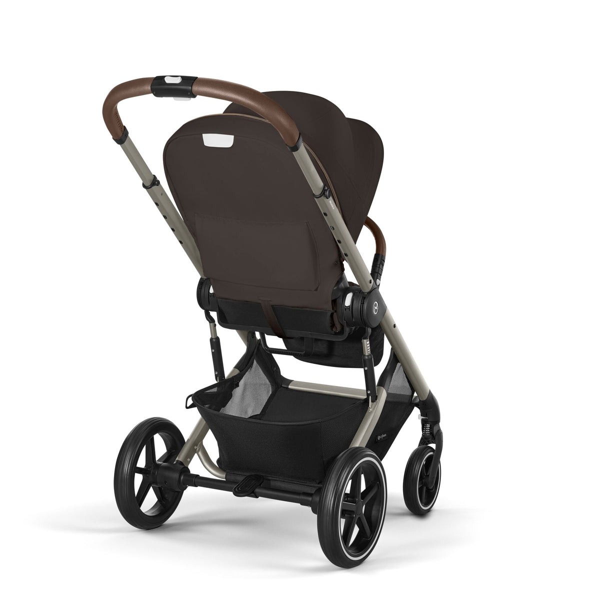 Cybex Balios S Lux Travel System with Cloud G & ISOFIX Base - Chocolate Brown