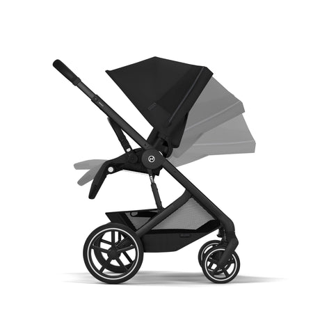 Cybex Balios 2026 with Foldable Carrycot Accessory Bundle - Moon Black