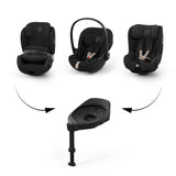 Cybex Cloud S i-Size Infant Car Seat - STYLE Sepia Black