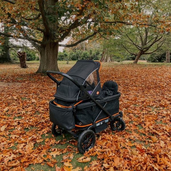 Out N About Nipper Stroller Wagon V6 - Summit Black