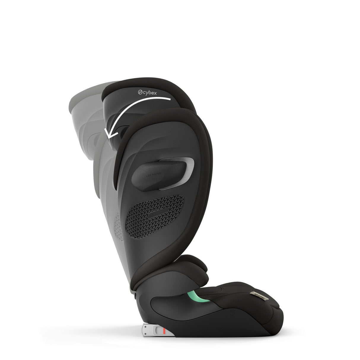 Cybex Solution G2 Folding High Back Booster - Magic Black