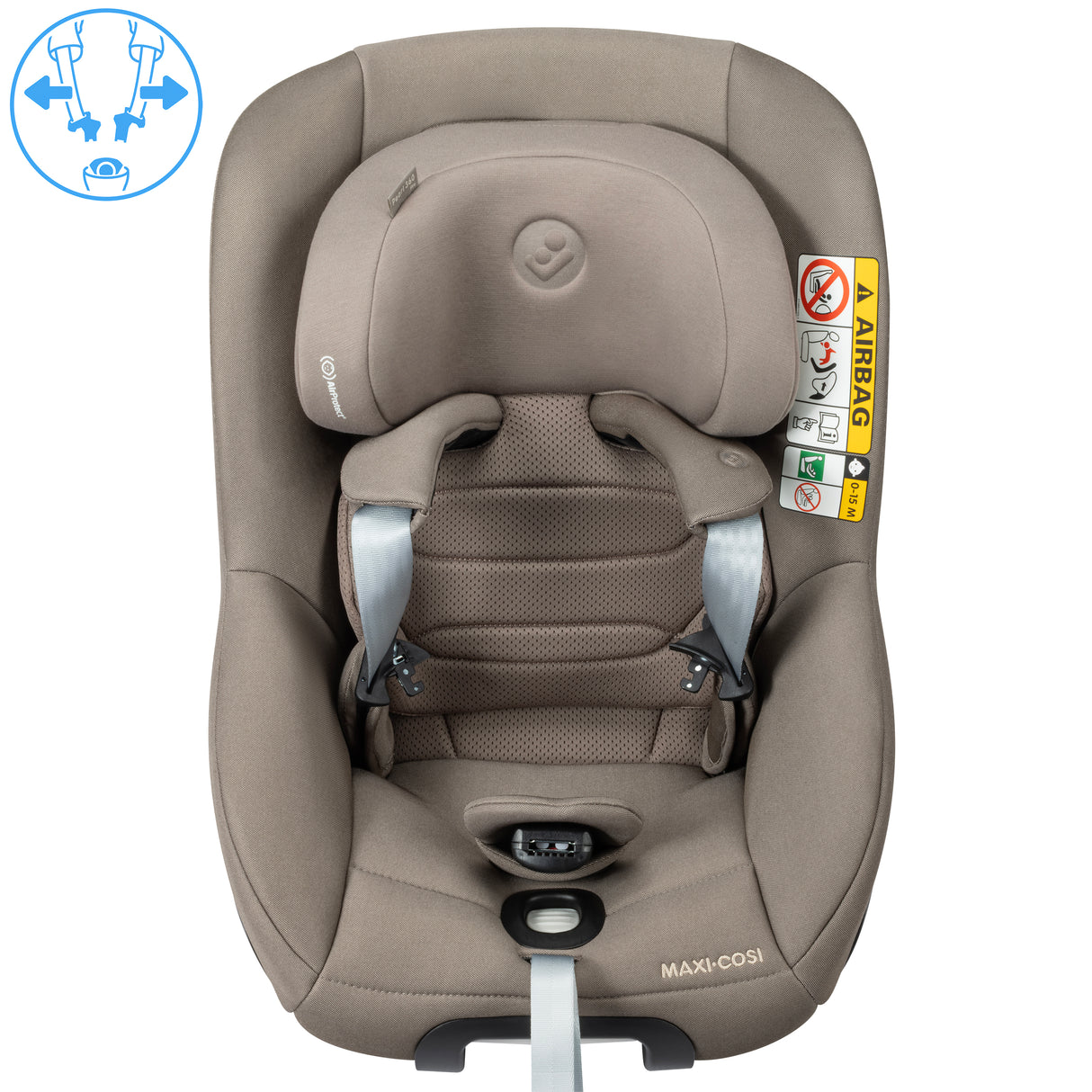 Maxi Cosi Pearl 360 PRO Car Seat - Authentic Sage Taupe