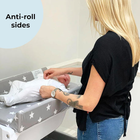 My Babiie Baby Bath & Changing Unit – Grey Stars